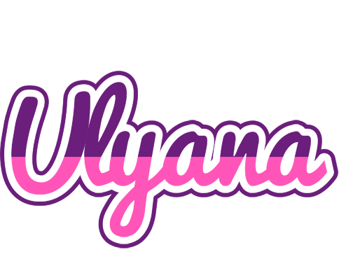 Ulyana cheerful logo
