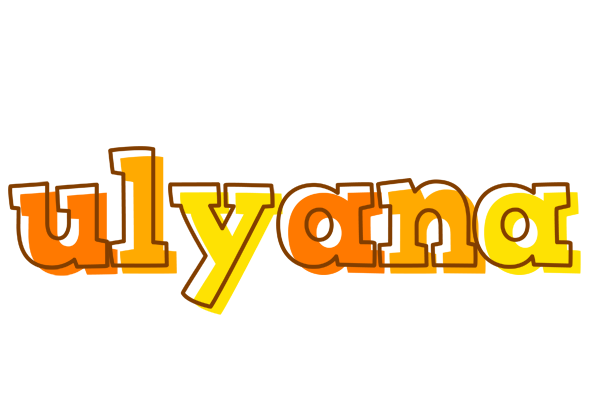 Ulyana desert logo