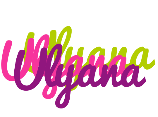 Ulyana flowers logo