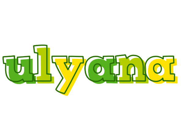Ulyana juice logo