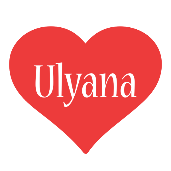 Ulyana love logo