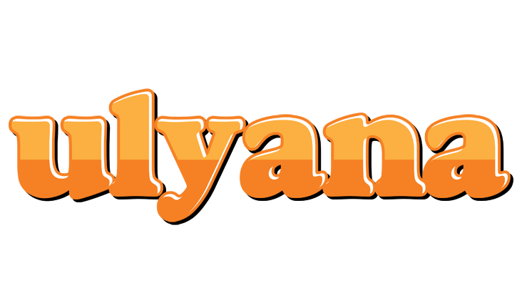 Ulyana orange logo