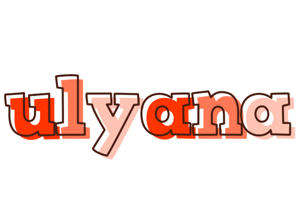 Ulyana paint logo