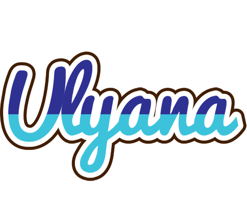 Ulyana raining logo