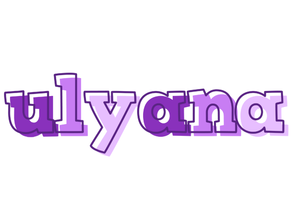 Ulyana sensual logo