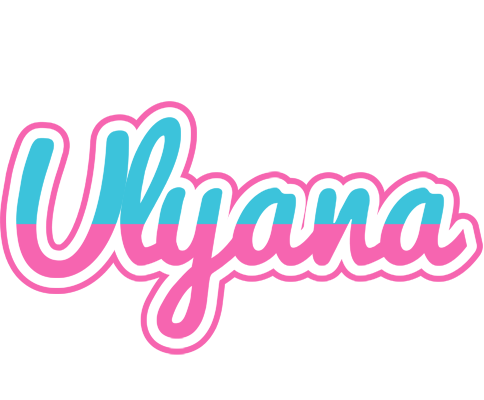 Ulyana woman logo