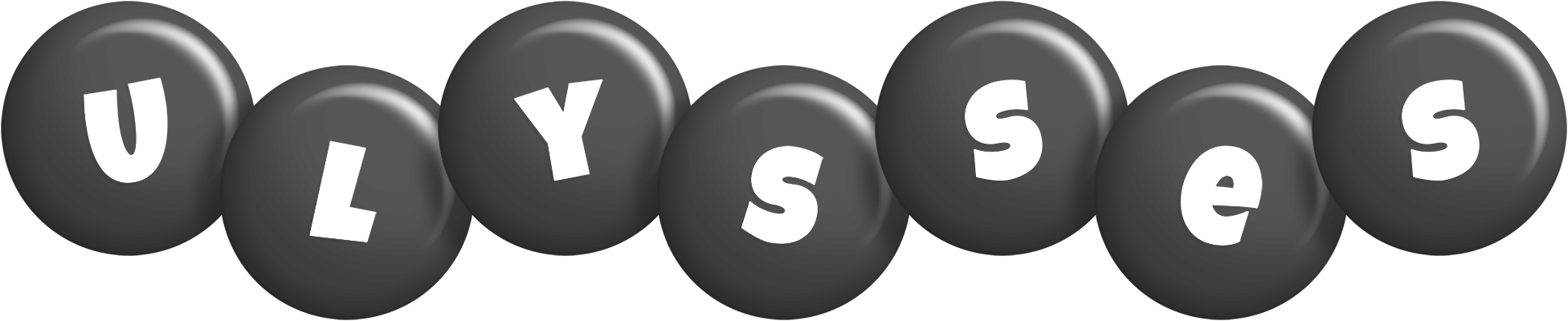 Ulysses candy-black logo