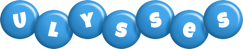 Ulysses candy-blue logo