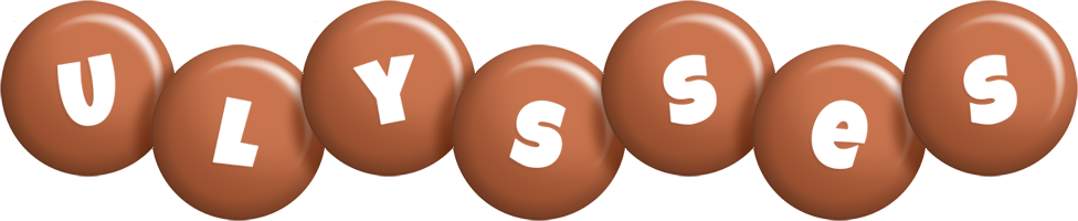 Ulysses candy-brown logo