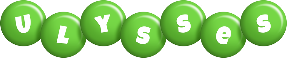 Ulysses candy-green logo