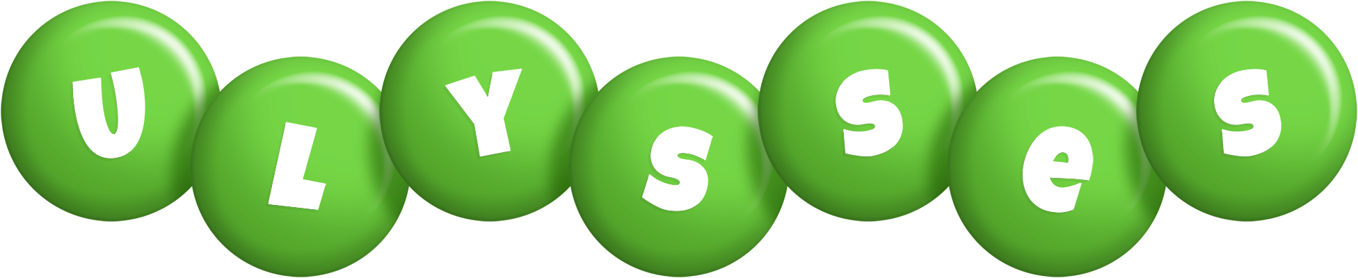 Ulysses candy-green logo