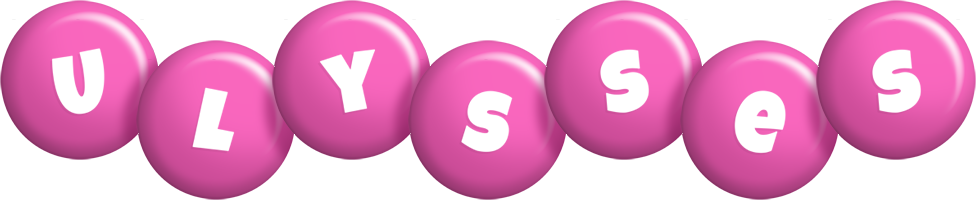 Ulysses candy-pink logo