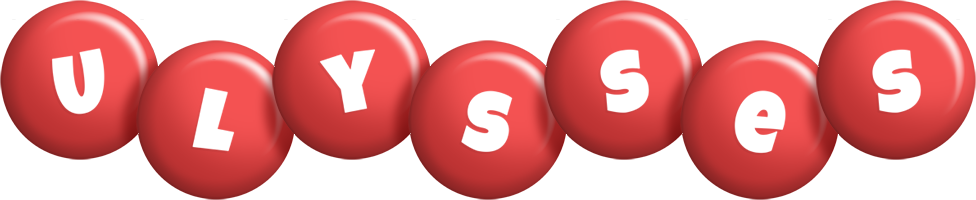 Ulysses candy-red logo