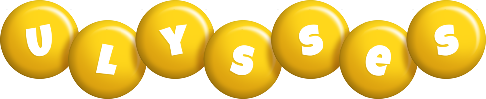 Ulysses candy-yellow logo