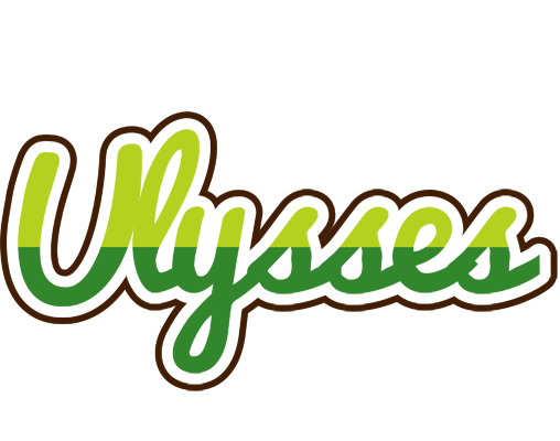 Ulysses golfing logo