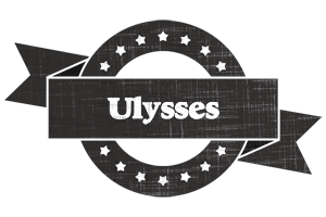 Ulysses grunge logo