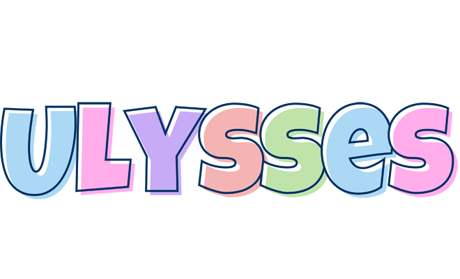 Ulysses pastel logo