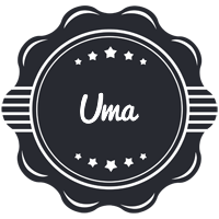 Uma badge logo