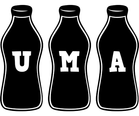 Uma bottle logo