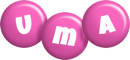 Uma candy-pink logo