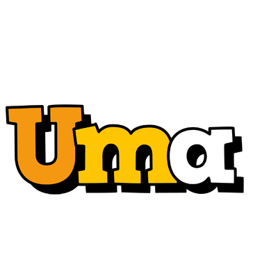 Uma cartoon logo
