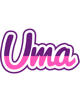 Uma cheerful logo
