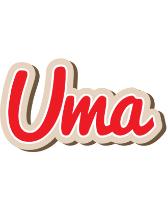 Uma chocolate logo
