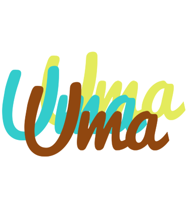 Uma cupcake logo