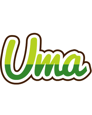 Uma golfing logo