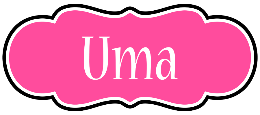 Uma invitation logo