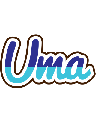 Uma raining logo