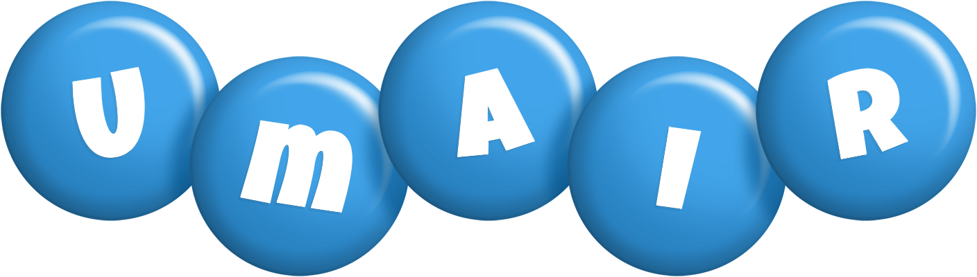 Umair candy-blue logo