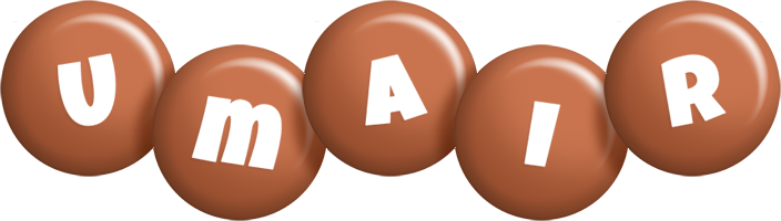 Umair candy-brown logo