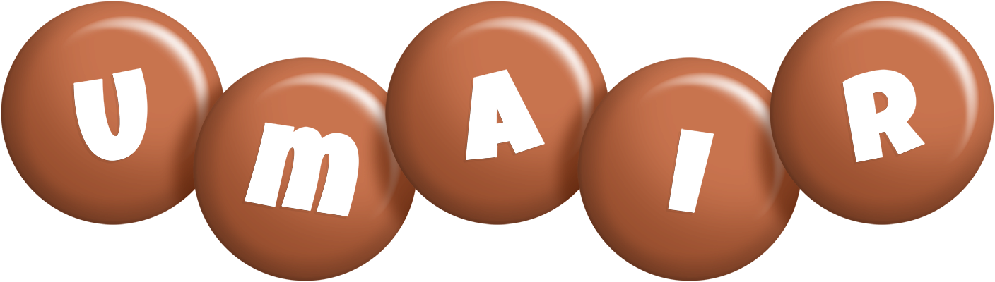 Umair candy-brown logo