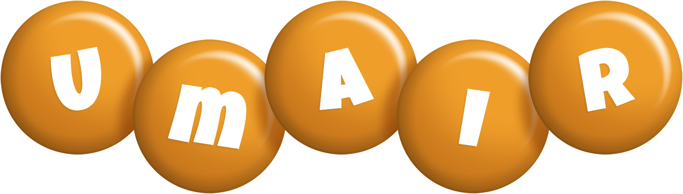 Umair candy-orange logo