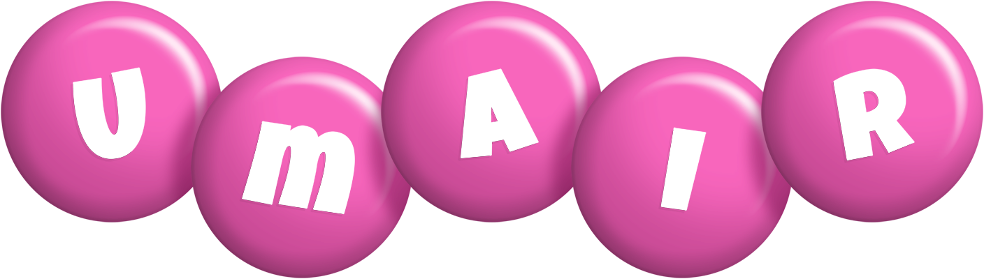 Umair candy-pink logo