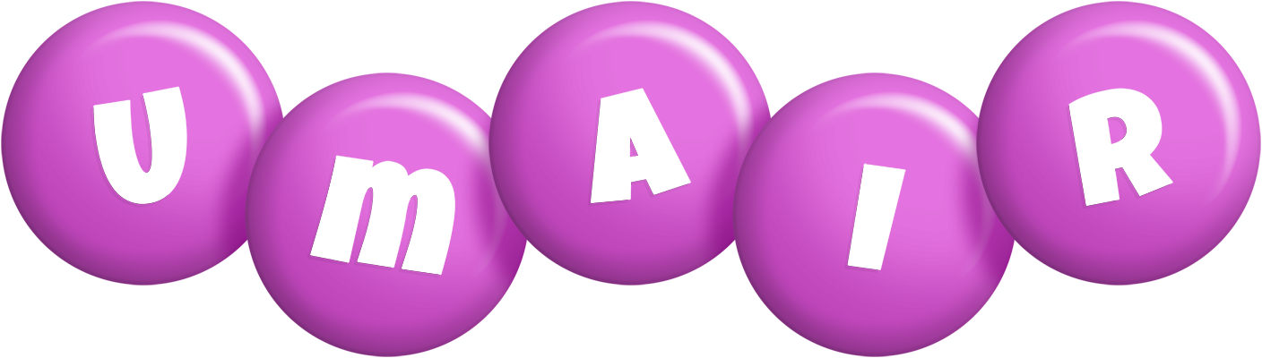 Umair candy-purple logo