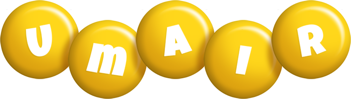Umair candy-yellow logo