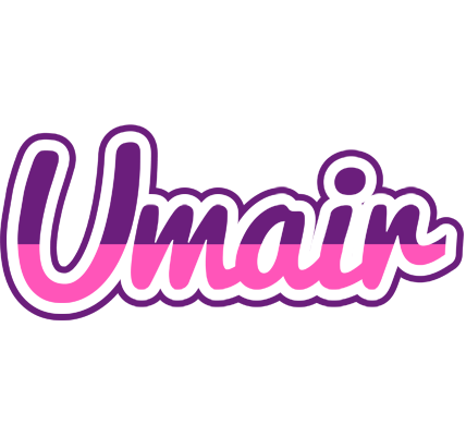 Umair cheerful logo