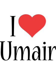 Umair i-love logo