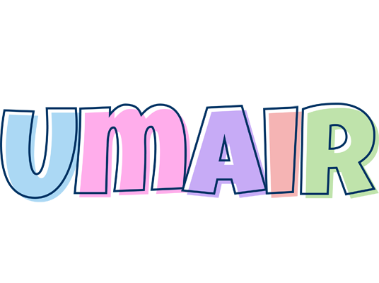 Umair pastel logo