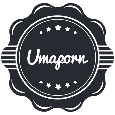 Umaporn badge logo