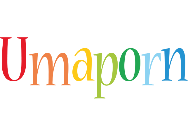 Umaporn birthday logo