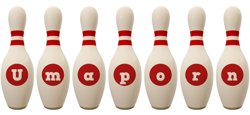 Umaporn bowling-pin logo