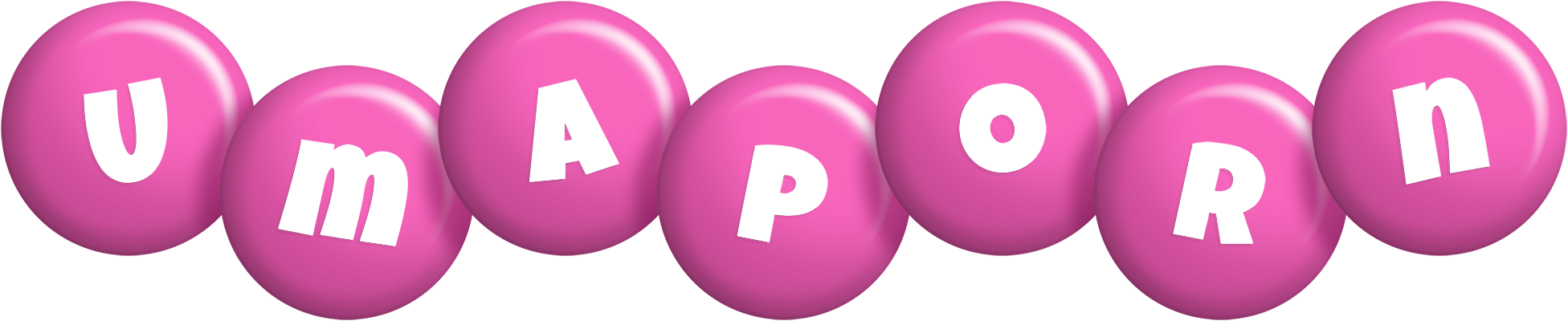 Umaporn candy-pink logo