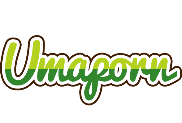 Umaporn golfing logo