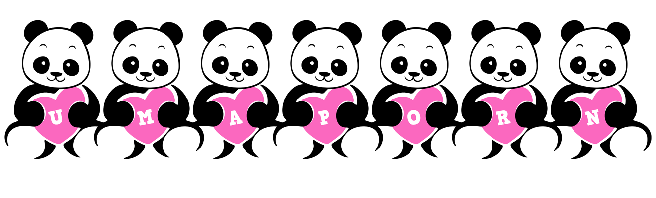 Umaporn love-panda logo