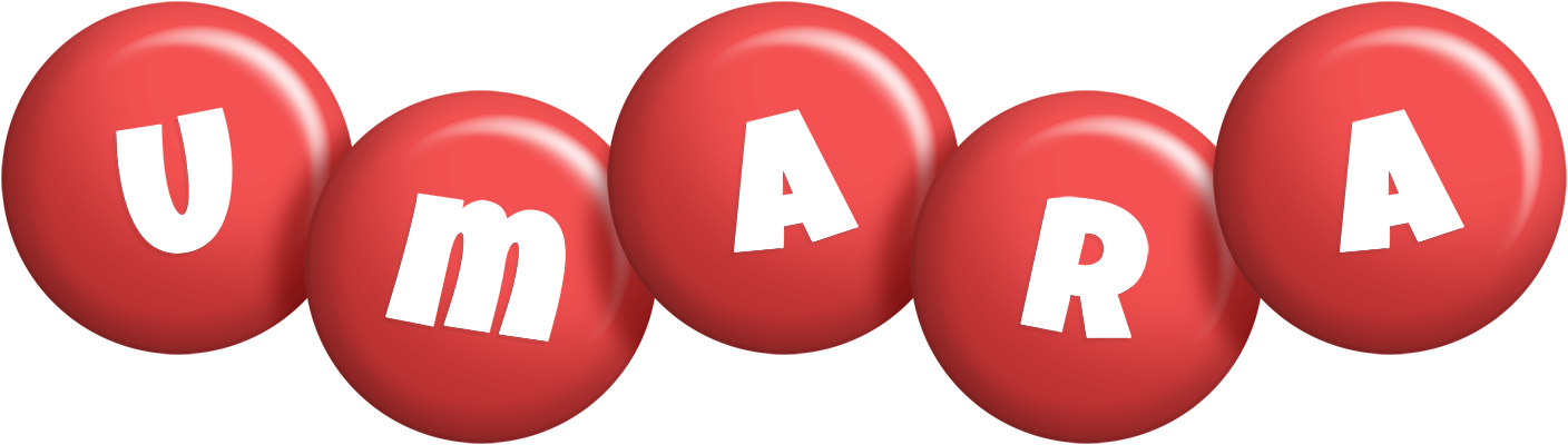 Umara candy-red logo