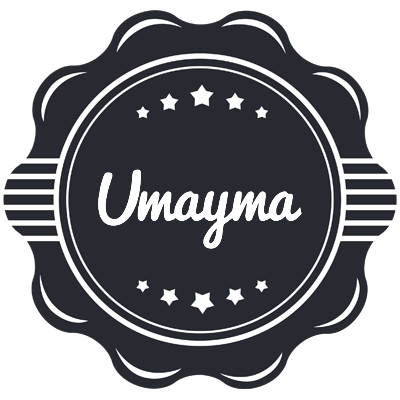 Umayma badge logo