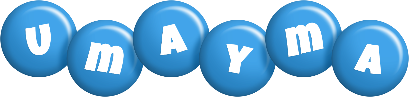 Umayma candy-blue logo